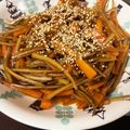 月✳Iris's cooksnap of when they made 旨っ！パクパク食べちゃう、きんぴらごぼう.