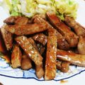 料理初心者マークです's cooksnap of when they made トンテキ【胃袋鷲掴み！思い出の味】.