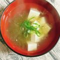 yukarin222's cooksnap of when they made 豆腐ととろろ昆布のすまし汁.