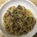 かおり♡♡♡'s cooksnap of when they made ☆★お茶漬け納豆パスタ★☆.