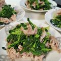 ｸﾏﾘｴ's cooksnap of when they made 豚肉とクレソンのレモンバター炒め.