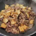ｸﾏﾘｴ's cooksnap of when they made 簡単 和食 牛肉と 厚揚げの 甘辛炒め！.