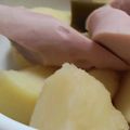 あゆたっくん's cooksnap of when they made 魚肉ソーセージと大根の煮物.