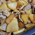 nekoko1's cooksnap of when they made ごはんに合う！大根と豚肉の甘辛炒め.
