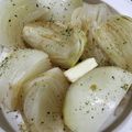 クッキングzzz's cooksnap of when they made シリコンスチーマーで温玉ねぎのオイル醤油.