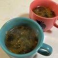 papikun's cooksnap of when they made ザーサイと豆乳のスープ.