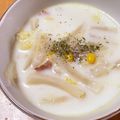 なっさん姫's cooksnap of when they made とろける～♡白菜とコーンのミルクスープ.
