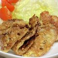 yummy?'s cooksnap of when they made ごまたっぷ〜り♪豚バラでプチプチピカタ.