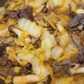 プリン・ピリミジン's cooksnap of when they made 牛肉と白菜のプルコギ.