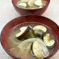horseland's cooksnap of when they made なすと玉ねぎのお味噌汁✿.