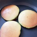 モッパ's cooksnap of when they made スイーツで鉄分♪ほうれん草のホットケーキ.