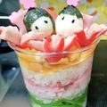 料理できるメンヘラ女's cooksnap of when they made ひなまつりに❤カップちらし寿司.