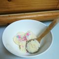 かいあママ's cooksnap of when they made マシュマロで♪簡単アイスクリーム♪.