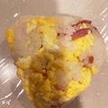 パッシーユ's cooksnap of when they made チャーハン風♪旨ぅまおにぎり♪混ぜるだけ.
