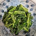 ☆みつこ☆'s cooksnap of when they made 【農家のレシピ】春菊のナムル.