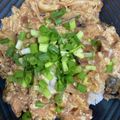 snow012's cooksnap of when they made ■さば味噌煮缶としめじのとろとろ玉子丼.