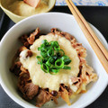 在宅勤務のおじさん's cooksnap of when they made .*ꕤすき家風〜わさび山かけ牛丼ꕤ*..