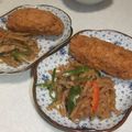 きらり流れ星's cooksnap of when they made ＊キャベツ玉葱の一口メンチカツ.