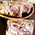 カズ形33's cooksnap of when they made 簡単♡ココアマーブルシフォンケーキ.