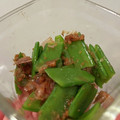 おもち丸♡'s cooksnap of when they made 絹さやのおかか和え.
