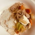 Honoria's cooksnap of when they made フライパンで簡単！豚こまのすき煮.