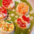 ぱんだでぽん's cooksnap of when they made ちらし寿司ケーキ☆おもてなしやお祝いに。.