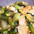 risuo☆45's cooksnap of when they made チンゲン菜と厚揚げ、桜エビの和風炒め.