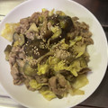 Reo14☆'s cooksnap of when they made 豚ナスとキャベツの味噌炒め.