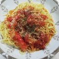 roll21's cooksnap of when they made ☆カニのトマトクリームパスタ☆.