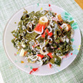 かわゆう1211's cooksnap of when they made わかめとちくわとかにかまのマヨ和え♪.