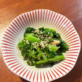 なーなちゃん's cooksnap of when they made 病みつき注意！菜の花の胡麻和え.