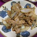 よしもとぽん's cooksnap of when they made 豚肉と玉ねぎの炒め物(焼肉のたれ).