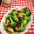 ｍａｍ１'s cooksnap of when they made ホタルイカとブロッコリーの炒め物.