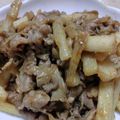 コリラックマー's cooksnap of when they made 豚肉と長芋の甘辛カレー炒め.