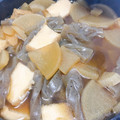 YU♡CO's cooksnap of when they made 時短！厚揚げ 大根 蒟蒻の煮物.