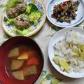 まりゆりひろこ's cooksnap of when they made 【ヘルシー】 えのきと大葉のつくね.