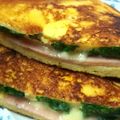 旨旨ケールダイエット's cooksnap of when they made 絶品!＊フレンチトーストクロックムッシュ.