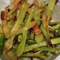 ヨシヨッシー's cooksnap of when they made 節約！ブロッコリー芯と竹輪のバター炒め.