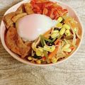 さくらん餅's cooksnap of when they made 市販のナムルでビビンバ丼.