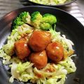 美らはいび's cooksnap of when they made 簡単に作る♪　本格　肉団子の甘酢あん.