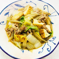 あっこ姉's cooksnap of when they made 厚揚の炒め煮（牛蒡＊豚バラ＊白菜）.