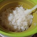 みわこn's cooksnap of when they made シリコンスチーマーで、簡単もっちり白ご飯.