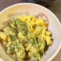 えんジェル's cooksnap of when they made スナップエンドウとゆで卵のサラダ.