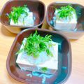 プー♡'s cooksnap of when they made しらすと大葉の冷奴.