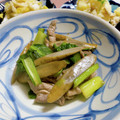 へい♡ゆー♡'s cooksnap of when they made ごぼうと小松菜の中華炒め.