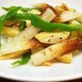 horseland's cooksnap of when they made 筍とピーマンとちくわのバター醤油炒め.