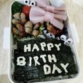 こぴパン's cooksnap of when they made 手抜きじゃないよ、誕生日弁当（旦那用♡）.