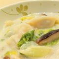 イエローバード's cooksnap of when they made 水餃子と白菜の中華クリーム煮.