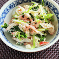 nemuchan's cooksnap of when they made 三つ葉とカニかまの白和え.