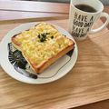 Etsu☆ko's cooksnap of when they made 簡単美味♡卵サンドの具.